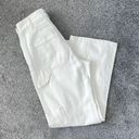 H&M White Cargo Wide Leg Pants Photo 4