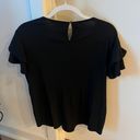 Adrianna Papell Black Blouse Photo 1