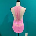 Lululemon  White If You’re Lucky Mesh Tank top in Bubble Gum pink Photo 2