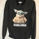 Star Wars Baby Yoda The Mandalorian  Sweatshirt Oversized Cozy Loungewear Photo 1