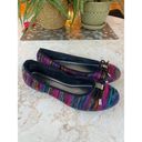 Solid & Striped No Call multi color striped size 8.5 womens flats Photo 4