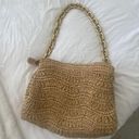 ZARA Raffia Chain Bag Photo 0