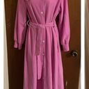 70s bubblegum duster robe Pink Size 14 Photo 4