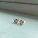 Kendra Scott Ari Heart Gold Stud Earrings Photo 0