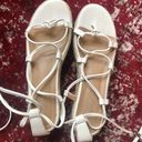 EGO White Platform Sandals Photo 2