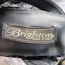 Brighton  Rivoli Leather Black Snakeskin Sandal 9.5 Photo 4