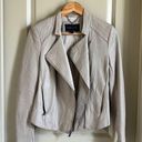 BCBGMAXAZRIA BCBC Max Azria Cleo Leather Jacket in Putty Photo 0