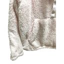 Free People  Movement Big Sky Teddy Pullover Jacket Pink Size L Cozy Fall Boho Photo 8