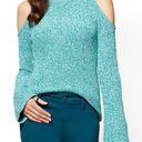 New York & Co. NY & Co Cut Out Cold Shoulder Sweater  Photo 0