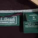 LL bean fleece Purple Size M Photo 2