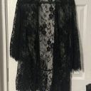 INC Women’s  lingerie robe, size S, black Photo 0