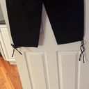 Good American New  Uniform Trousers In Black Size 2/26 Photo 4