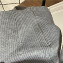 Torrid  Vneck Ribbed Tunic Sweater Grey Side Zip 1 1X Photo 3