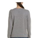 Stateside NEW REVOLVE  Lace-Up Dark Grey Sweatshirt Size M / Medium Photo 2