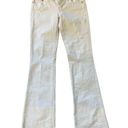 Seven7  women's jeans white flare size 25‎ Photo 0