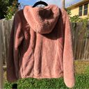 Reebok  Plush Fleece Hooded Jacket Dusty Rose M Photo 6