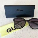 Quay Australia  Date Night Round Sunglasses Black Photo 0