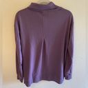 Danskin  Purple Long Sleeve Lightweight Pullover Cowl Neck Sweatshirt Size S Photo 1