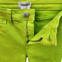 L'Agence NWT  Womens Size 25 Margot High-Rise Ankle Skinny Neon Green Jeans Photo 9