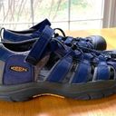 Keens  Newport H2 Navy Blue Water Shoes Hiking Sandals, Size 7 Photo 0