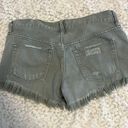 Free People Jean Shorts-green Photo 1