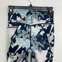 Sweaty Betty  Super Sculpt 7/8 Length Floral Print Leggings size 6 Photo 4