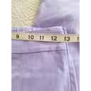 Hill House  The Claire Pant Stretch Cotton Kick-Out Crop in Lavender Size XS Photo 10