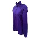 Nike  Pro Shirt Womens Purple 1/4 Zip DriFit Mock Neck Stretch Long Sleeve Medium Photo 1