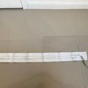 GUESS White Leather Waist Belt Size Small Photo 7