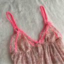 Victoria's Secret  pink coquette mesh babydoll Photo 2