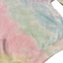 Show Me Your Mumu  Boyfriend Tie Dye Sweatshirt Rainbow Pastel small Photo 6