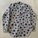 Frank And Eileen Classic Stripe With Stars And Superfine Shirt Size XS Photo 3