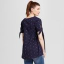 Isabel Maternity embroidered polka dot blouse Size XS Photo 1