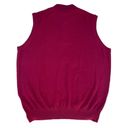 Peter Millar Brand New  Red Cashmere Vest Sweater Photo 1