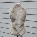 Banana Republic  Faux Fur Animal Print Vest Photo 3