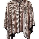 Chico's  Travelers Collection Chevron Jacquard Cape Photo 0