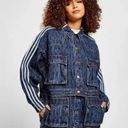 Adidas  x Ivy Park Monogram Denim Jacket Photo 1