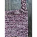 Lovers + Friends Marlene Crochet Knit Tank Top Purple Pink Size Medium Photo 4