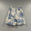 Krass&co D& Blue White Floral Skort Medium M NWOT Photo 2