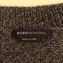 BCBGMAXAZRIA Tweeted Metallic Sweater Photo 6