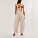 Free People NEW  Leonie One-Piece Overalls Jumpsuit Medium cream Photo 1