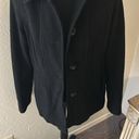 Croft & Barrow Black  pleated peacoat Photo 1