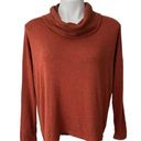 Lou & grey  Super Soft Cowl Neck Sweater, Rust Photo 0