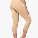 Butter Soft Conceited High Waist Soft Yoga cropped Leggings nude tan beige OSFM Photo 0