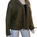 INC Metallic Lace Up Boucle Blazer Photo 4