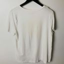 DKNY  T Shirt Graphic Tee Top Donna Karan New York Short Sleeve Cotton Solid Logo Photo 2