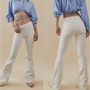 We The Free Free People  Penny Pull On Flare jeans Ivory Size 31 Photo 1