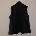 Nine West Black Embroidered  Vest Photo 3