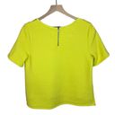 Loft Neon Geo Eyelet Boxy Cropped Top Photo 3