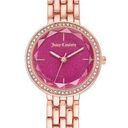 Juicy Couture NWT  Rose Gold & Pink Bezel Watch Photo 0